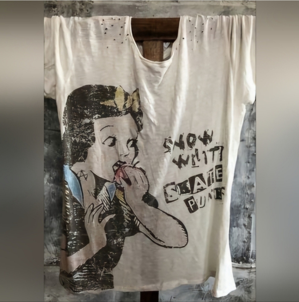 Taking Offers! Rare Magnolia Pearl NWT Snow White Skate Punks T 487 True Tee New